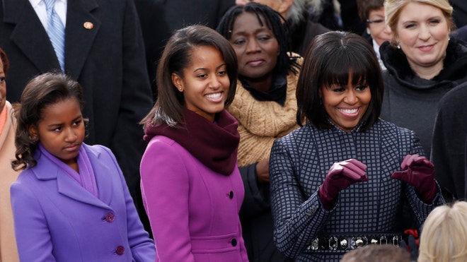 michelle obama duaghters reuters.JPG